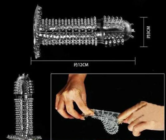 Crystal Silicone Reusable Condom