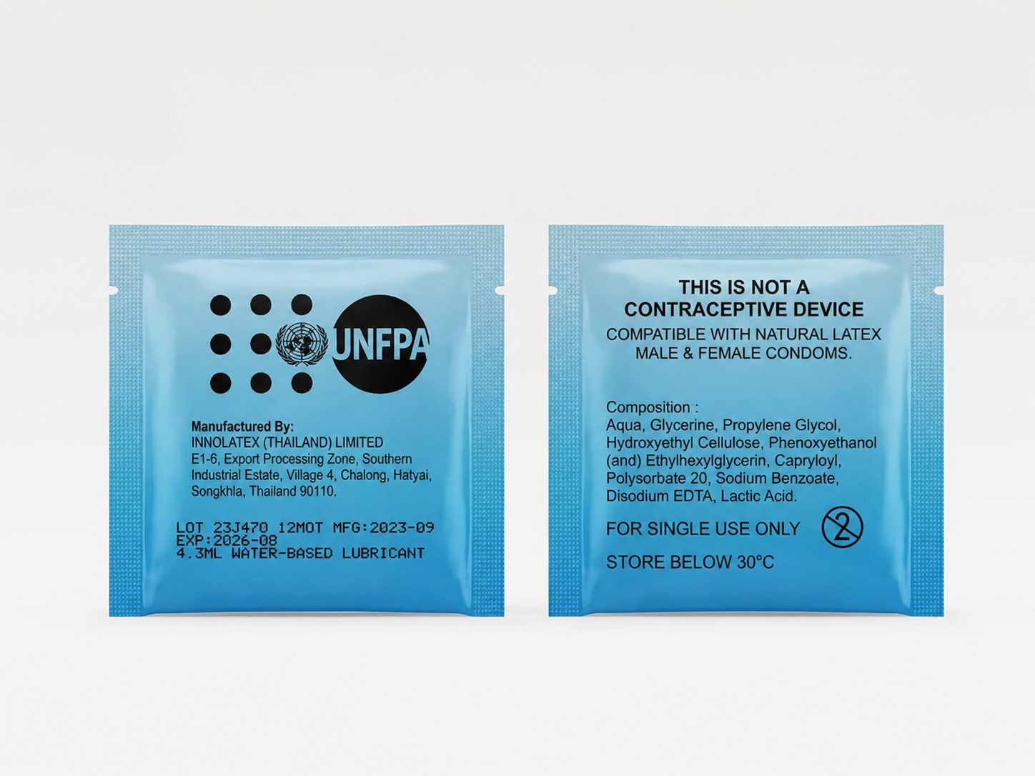 UNFPA Lubricant