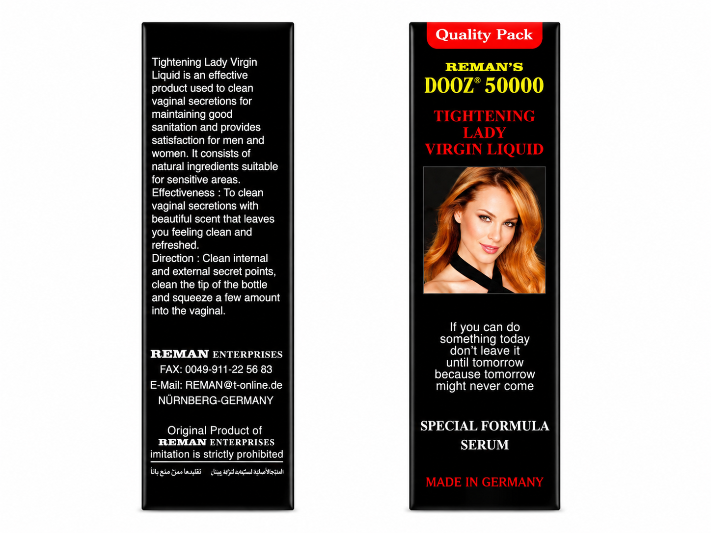 Dooz 50000.Tightening Lady virgin Liquid